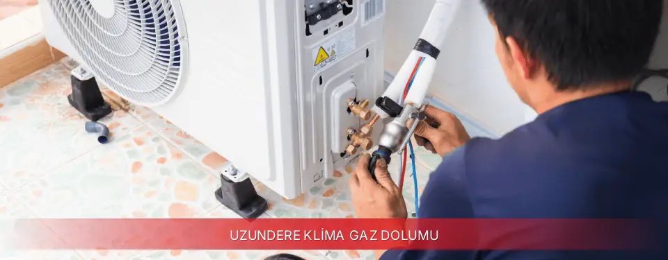 Uzundere İlçemi Regal Klima Gaz Dolumu